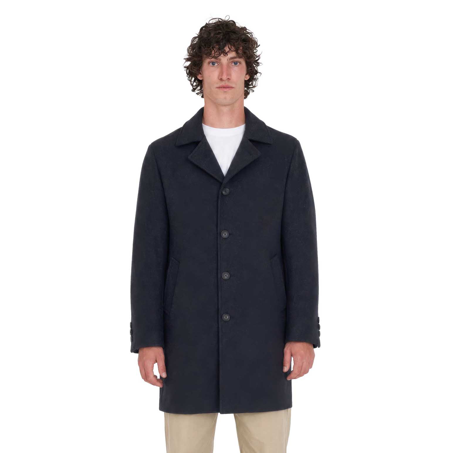 Huffer Classic Wool Coat